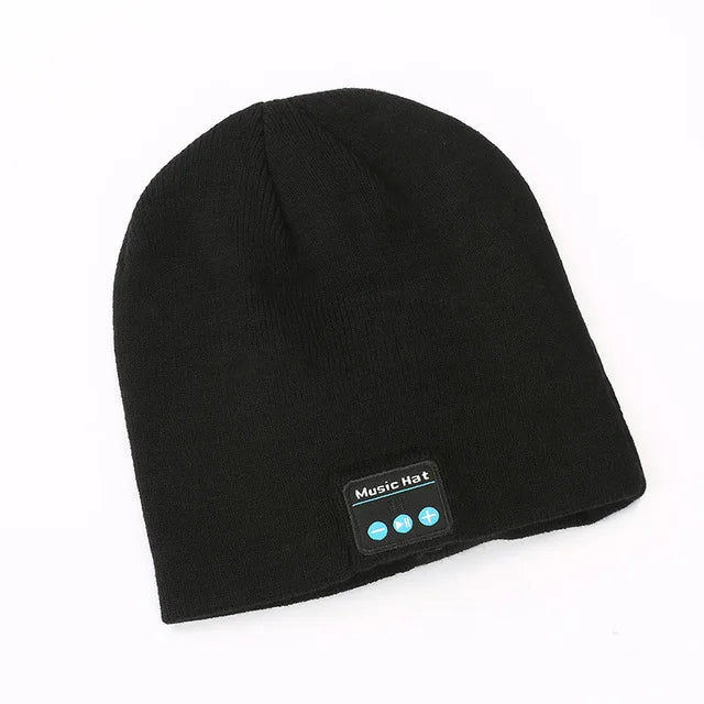 Bluetooth Headphone Wireless Smart Cap Headset Warm Beanie Speaker Hunting Camping Running Music Earphone Hat Rechargeable